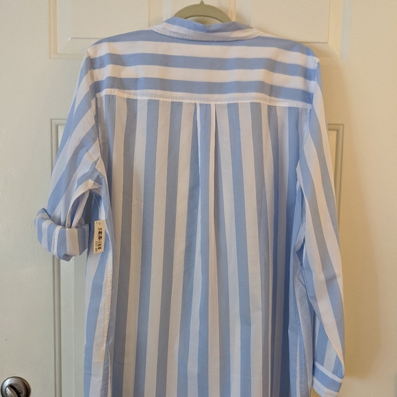 striped cotton tunic - Picture 5 of 9